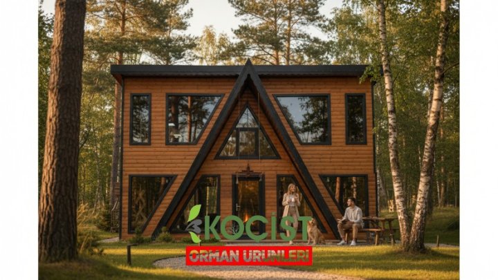 Ahşap Bungalov Ev Model 1 - Görsel 2