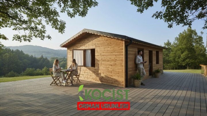 Ahşap Ev İmalat Model 1 - Görsel 3