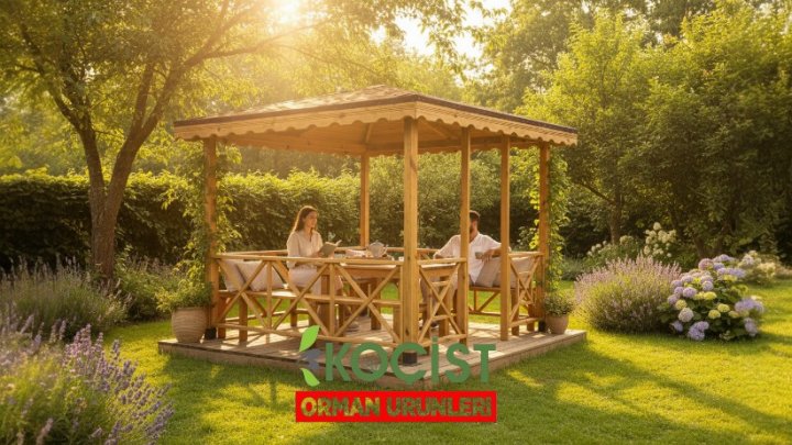Ahşap Kamelya 3x3 Zeminli Model 1 - Görsel 3
