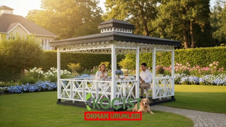 Ahşap Kamelya Beyaz 4x3-5 Model 1 - Görsel 1