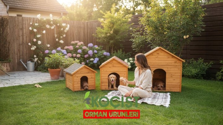 Ahşap Köpek Kulübesi Model 1 - Görsel 4