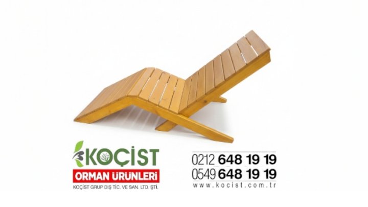 Ahşap Şezlong Büyük Model 1 - Görsel 2