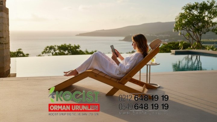 Ahşap Şezlong Büyük Model 1 - Görsel 1