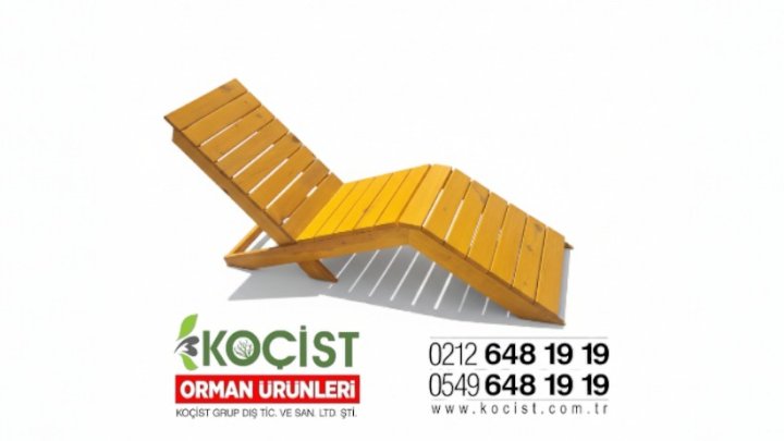 Ahşap Şezlong Küçük Model 1 - Görsel 2