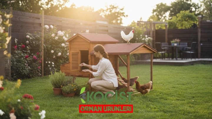 Ahşap Tavuk Kumesi Model 1 - Görsel 6