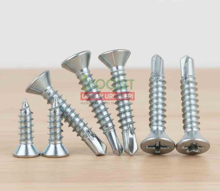 YHB Matkap Ucu Vidalılar (DIN 7504P) Model 1 - Görsel 2